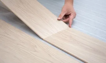 Vinyl installation | Ron's Carpet & Design